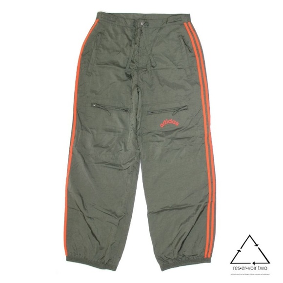adidas Other - Adidas Nylon Cargo Stripe Windbreaker Pants